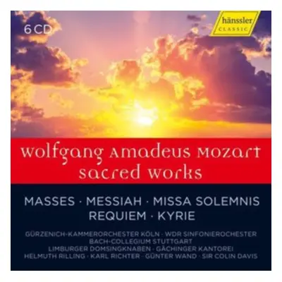 "Wolfgang Amadeus Mozart: Sacred Works" ("") (CD / Box Set)