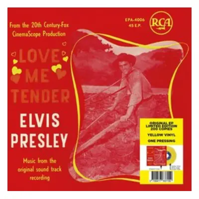 "Ep Etranger No. 14 - Love Me Tender (Belgium)" ("Elvis Presley") (Vinyl / 12" Album Coloured Vi