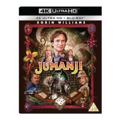 "Jumanji" ("Joe Johnston") (Blu-ray / 4K Ultra HD + Blu-ray)