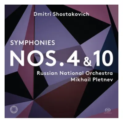 "Dmitri Shostakovich: Symphonies Nos. 4 & 10" ("") (SACD / Hybrid)