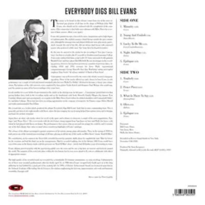 "Everybody Digs Bill Evans" ("Bill Evans") (Vinyl / 12" Album Coloured Vinyl)