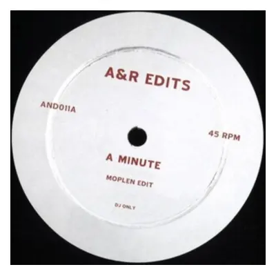 "A Minute/Can't Hide" ("Moplen") (Vinyl / 12" Single)