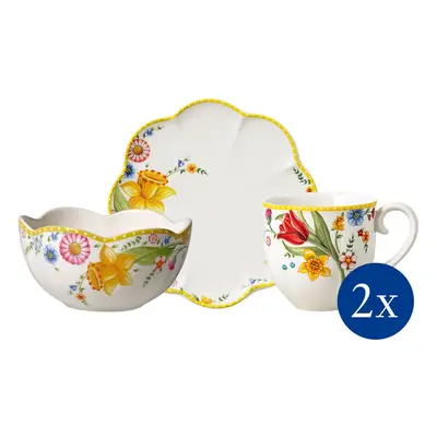 Reggeliző szett 6 db., Spring Awakening kollekció - Villeroy & Boch