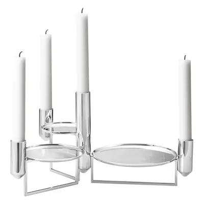 Rozsdamentes acél gyertyatartó "TUNES Centerpiece" - Georg Jensen