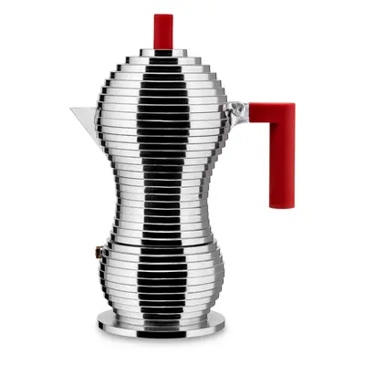 Pulcina eszpresszó kávéfőző, indukcióhoz, 300ml, piros - Alessi