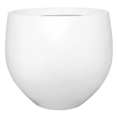 Květináč Jumbo Orb, barva matná bílá, více velikostí - PotteryPots méret: S - h. 73 cm, ⌀ 87 cm