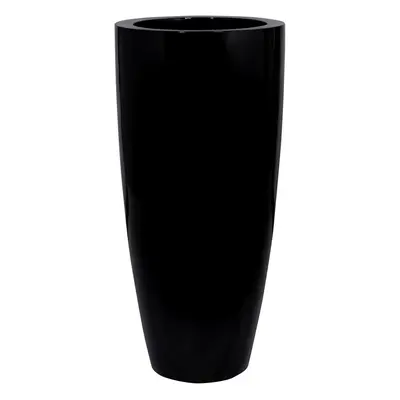 Květináč Dax, barva černá, více velikostí - PotteryPots méret: XL - 100 cm, ⌀ 47 cm