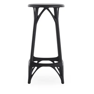 Barová židle A.I. STOOL LIGHT, v. 65 cm, černá - Kartell