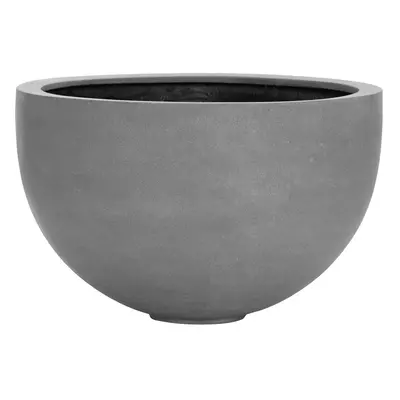 Květináč Bowl, barva šedá, více velikostí - PotteryPots méret: M - h 28 cm, ⌀ 45 cm