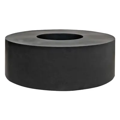 Květináč Jumbo Seating Round, barva černá, více velikostí - PotteryPots méret: - 47,5 cm, ⌀ 140 