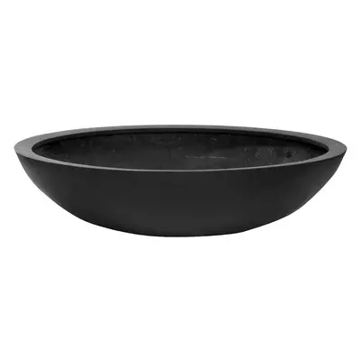 Květináč Jumbo Bowl, barva černá, více velikostí - PotteryPots méret: M - h 22 cm, ⌀ 85 cm