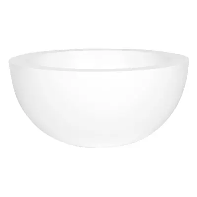 Květináč Vic Bowl, barva matná bílá, více velikostí - PotteryPots méret: S - h 18 cm, ⌀ 38,5 cm