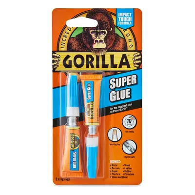 Gorilla Super Glue Pillanatragasztó 2x3gramm