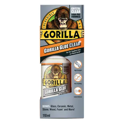 Gorilla Glue Clear Kristálytiszta Ragasztó 110ml