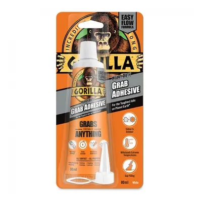 Gorilla HEAVY DUTY GRAB Extra Erős Építési Ragasztó - 80ml tubus