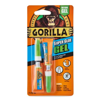 Gorilla Super Glue GÉL Pillanatragasztó 2x3gramm