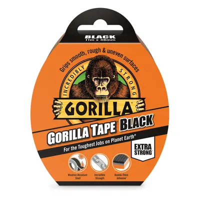 Gorilla Tape Black 11m x 48mm Fekete Extra Erős Ragasztószalag