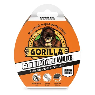 Gorilla Tape White Fehér 10m x 48mm Extra Erős Ragasztószalag