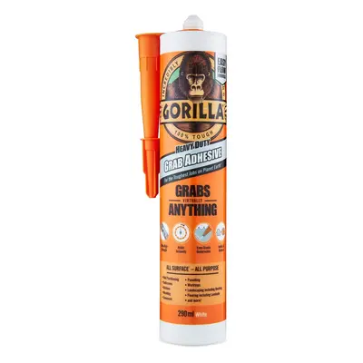 Gorilla HEAVY DUTY GRAB Extra Erős Építési Ragasztó - 290ml