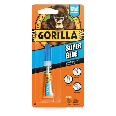 Gorilla Super Glue Pillanatragasztó 3gramm