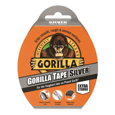 Gorilla Tape Silver Szürke 11m x 48mm Extra Erős Ragasztószalag