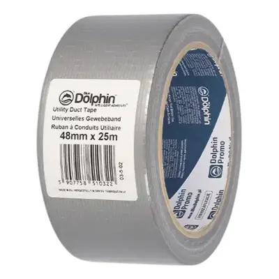 Blue Dolphin Utility Duct Tape Ragasztószalag Szürke 150 mikron 48mm x 25m