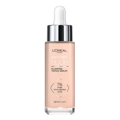 L’Oréal Paris színezett szérum True Match Nude Plumping Tinted Serum - 1-2 Rosy Light