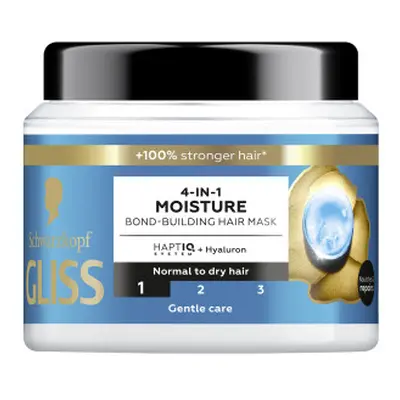 Schwarzkopf Gliss Hajmaszk - Aqua Revive 4-In-1 Hair Mask