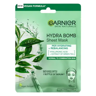 Garnier Skin Naturals Tissue Mask Moisture + Freshness Face Mask fátyolmaszk