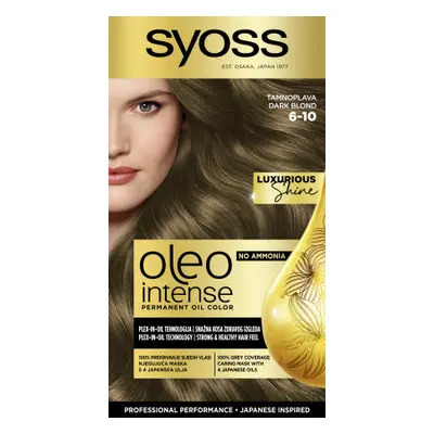 Syoss-tartós olajfesték-Oleo Intense Permanent Oil Color - 6-10 Dark Blond