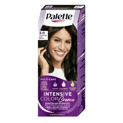 Schwarzkopf Palette hajfesték - Intensive Color Creme - 3-0 Dark Brown