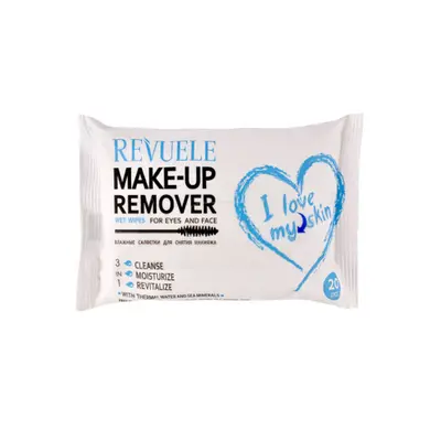 Revuele I Love My Skin Wet Wipes For Eyes And Face nedves törlőkendő