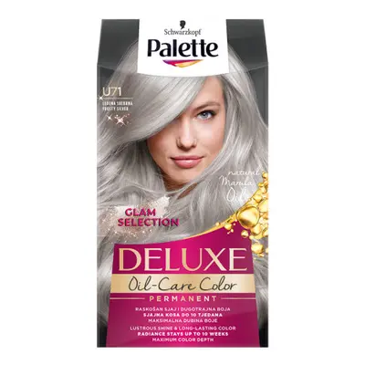 Schwarzkopf Palette hajfesték - Deluxe - U71 Frosty Silver