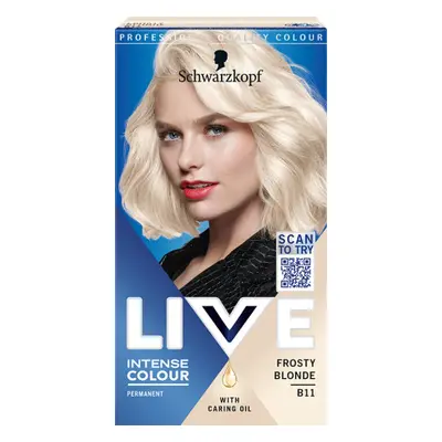 Schwarzkopf hajfesték - Live Intense Colour - B11 Frosty Bonde