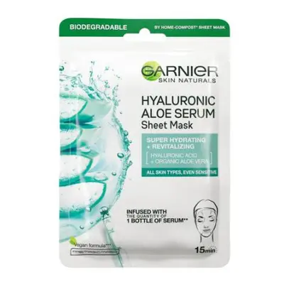 Garnier Skin Natural Hyaluronic Aloe Face Mask arcpakolás