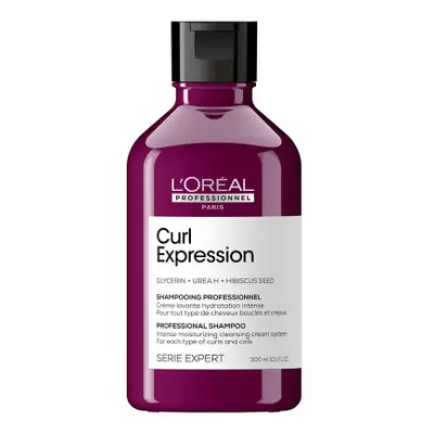 L'Oréal Professionnel Paris Curl Expression Intense Moisturizing Cleansing Cream Shampoo tisztít