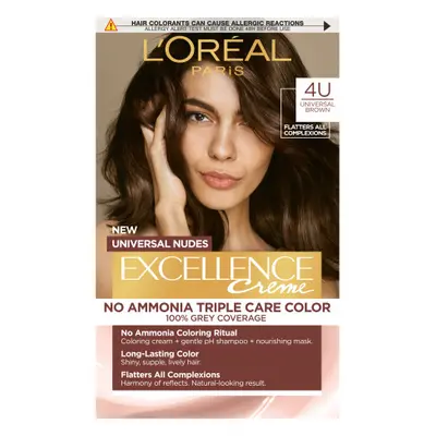 L’Oréal Paris EXCELLENCE Nudes hajfesték - 4U Universal Brown