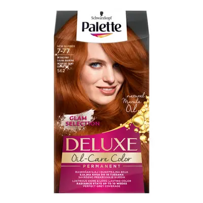 Schwarzkopf Palette hajfesték - Deluxe - 7-77 Intensive Shiny Copper