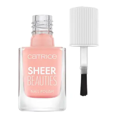 CATRICE körömlakk Sheer Beauties Nail Polish - 050 Peach For The Stars