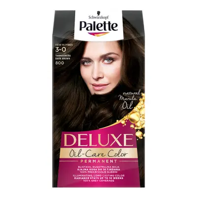 Schwarzkopf Palette hajfesték - Deluxe - 3-0 Dark Brown