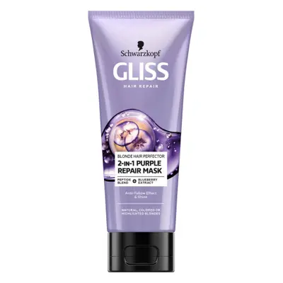 Schwarzkopf maszk - Blonde Hair Perfector Mask