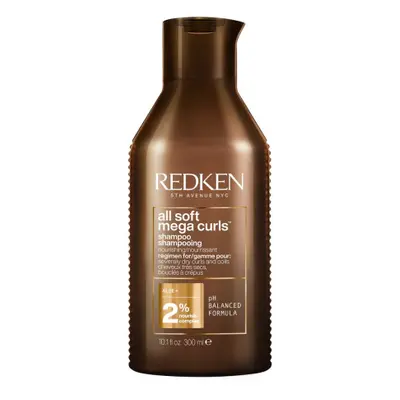 Redken NYC All Soft Mega Curl Shampoo sampon hullámos és göndör hajra