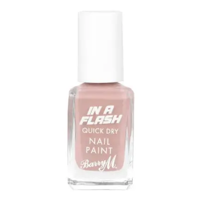 Barry M In A Flash Quick Dry Nail Paint - Manic Mauve