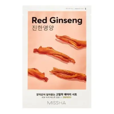 MISSHA Maszk Airy Fit Sheet Mask - Red Ginseng