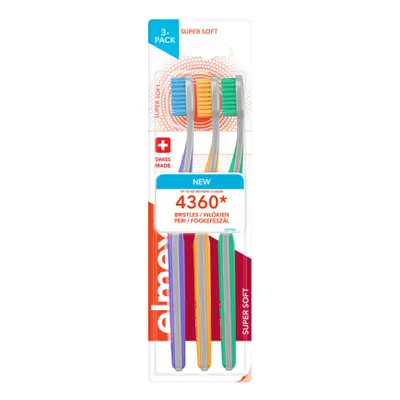 elmex fogkefe 3 csomag Super Soft Tootbrush 3 Pack