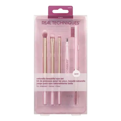 Real Techniques szemsmink ecsetkészlet Naturally Beautiful Eye Makeup Brush Kit