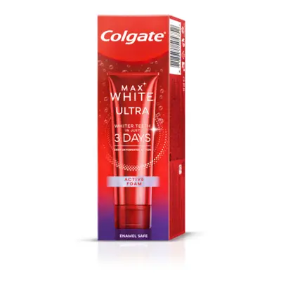 Colgate fogkrém Max White Ultra Active Foam Toothpaste