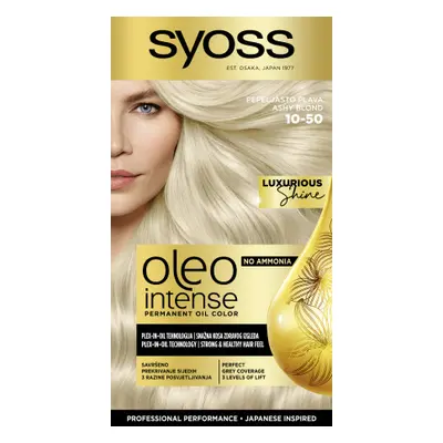 Syoss - tartós olajfesték-Oleo Intense Permanent Oil Color - 10-50 Ashy Blond