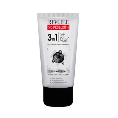 Revuele No Problem 3in1 Gel & Scrub & Mask gél, arcradír és arcpakolás