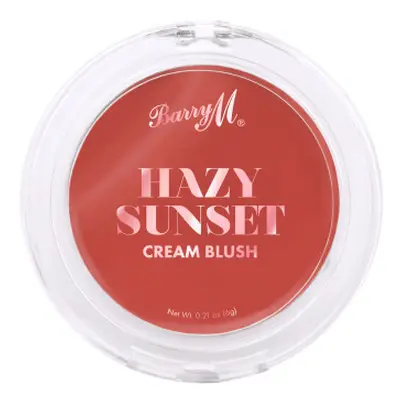 Barry M krémes pirosító Hazy Sunset Compact Cream Blush - Evening Daze